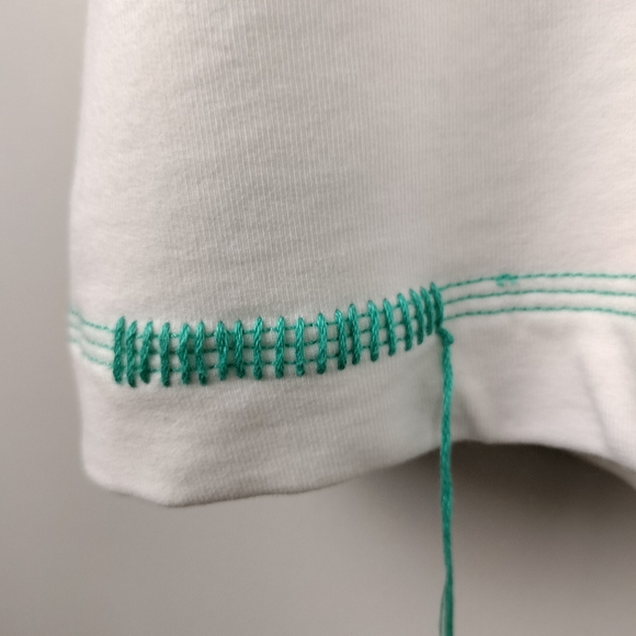 Project E Vintage from Urban Outfitters Bell Sleeve Embroidered Zip Up Hoodie - Picture 7 of 9